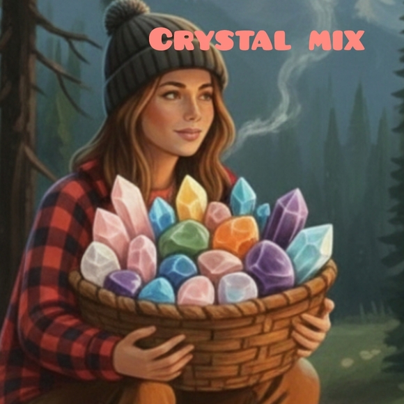 GalleyandOar Other - Crystal Confetti, Mystery Bag, Crystal Mix, Crystals, Crystal mix